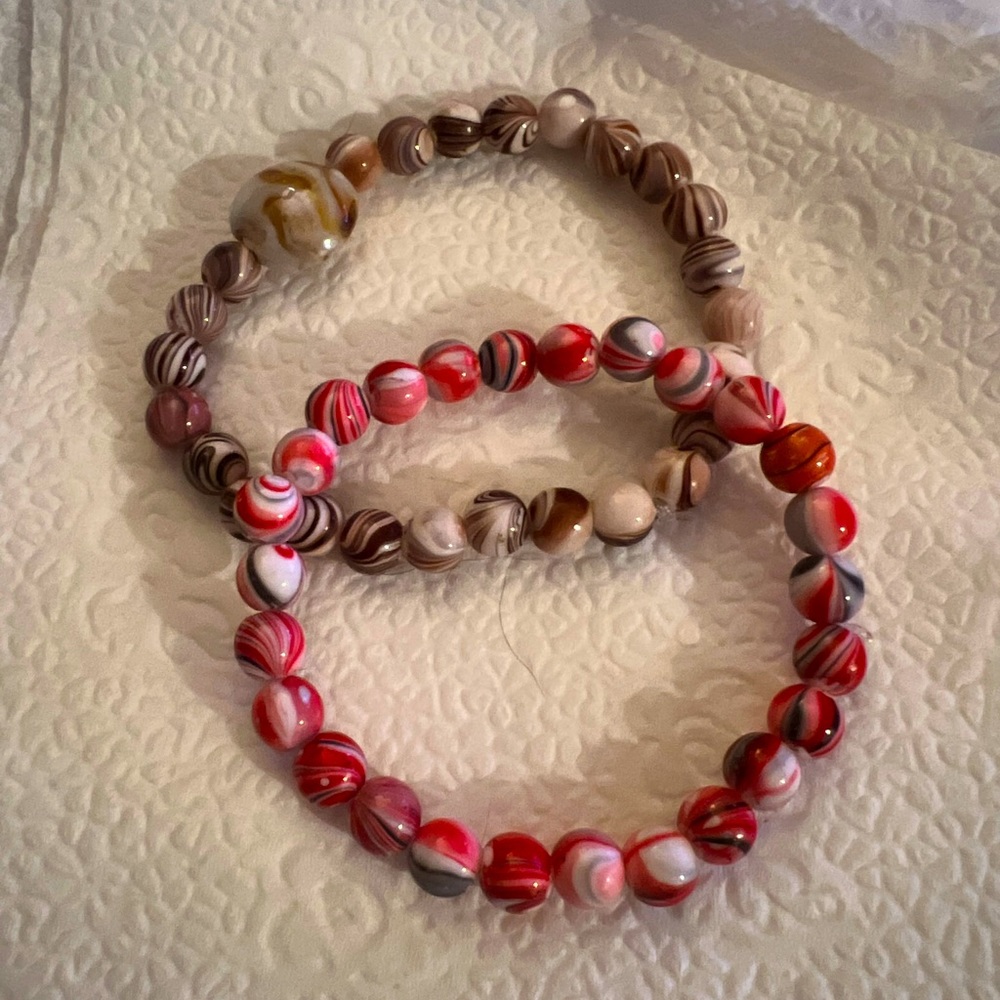 Handmade beaded bracelet